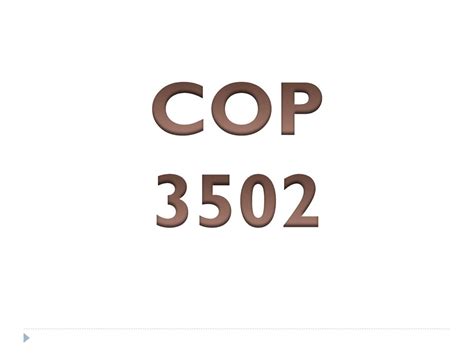 cop 3502|More.